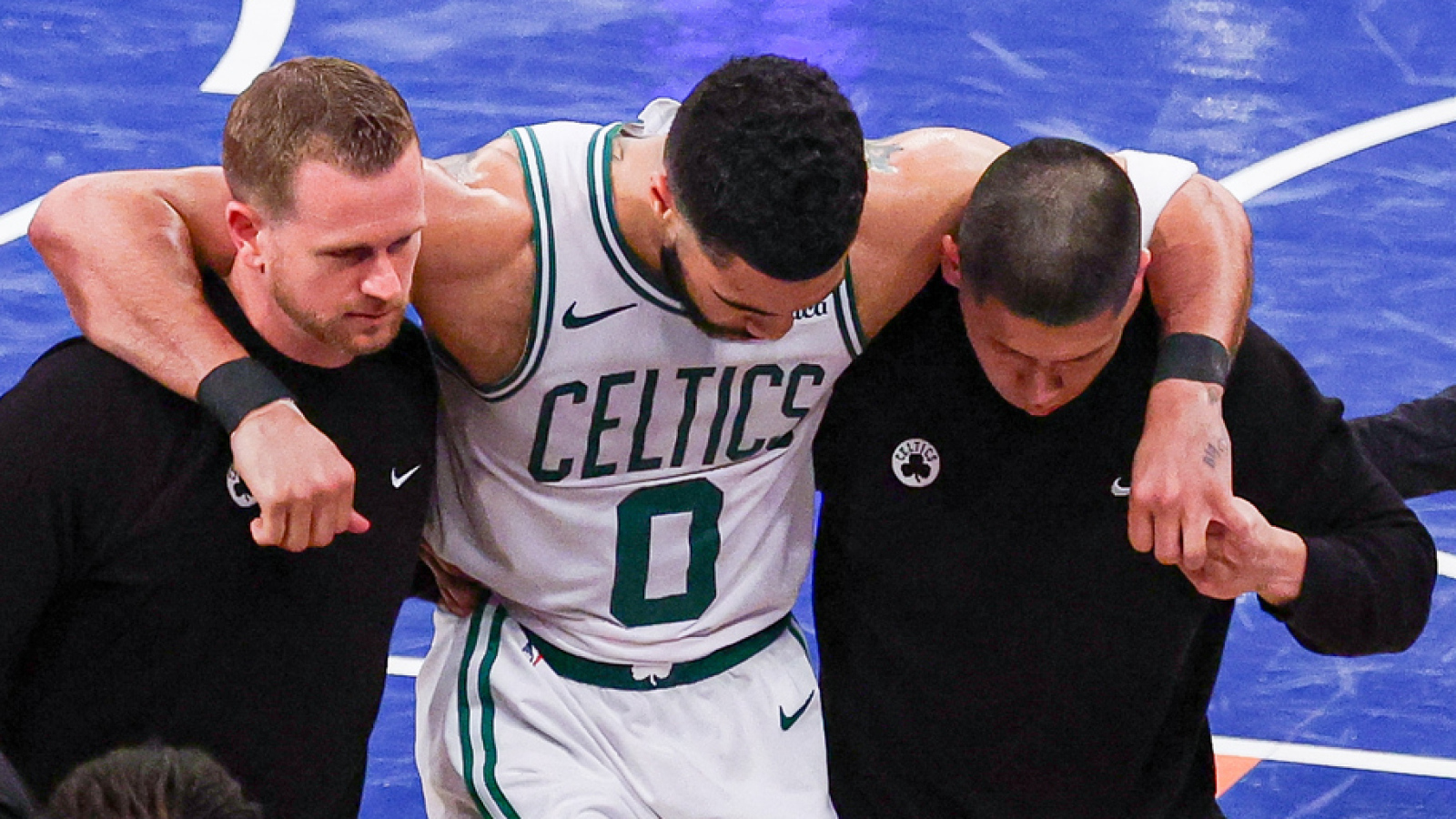 Following a devastating Achilles rupture on May 12 against the New York Knicks, Boston Celtics star Jayson Tatum received words of support from his father, Justin Tatum