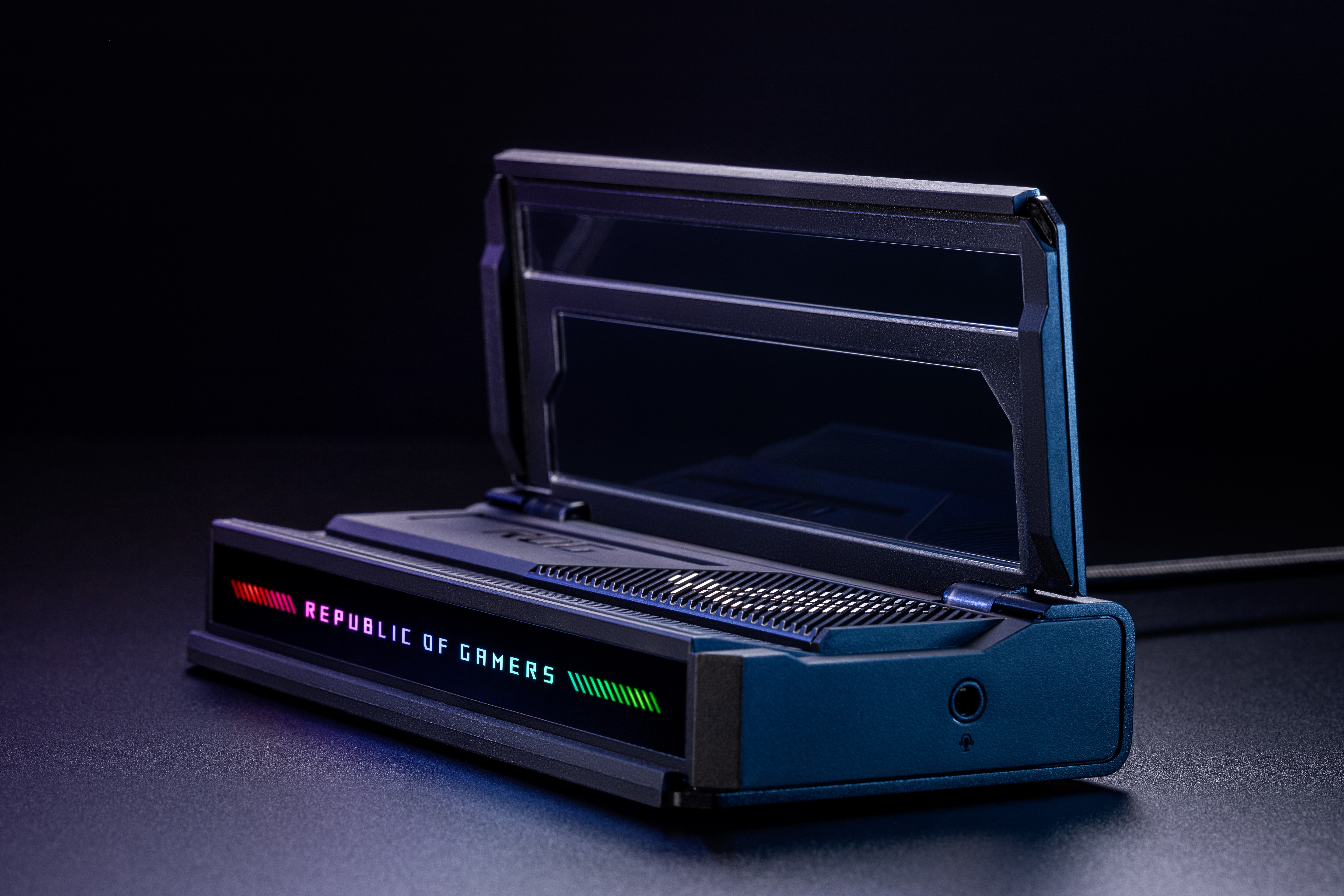 The term "docking station" typically implies the use of a laptop, but the ROG Bulwark DG300 dock by Asus, showcased at Computex 2025, breaks this norm. This versatile dock is compatible with both laptops and desktops, making it a practical choice for any computer setup